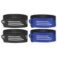 thumbnail image 1 of Correa para Pierna de Pantalón de Bicicleta Uxcell [4PCS] - Bandas de Seguridad para Ciclismo y Trote - [Negro y Azul-11.4 IN], 1 of 6