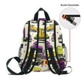 thumbnail image 5 of FORMRS School Backpack with Front Zippered Pocket 12" Student Travel Daypack, Truck Stars Pattern, 5 of 6
