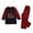 Red-Kids, variant on Odeerbi Christmas Pajamas for Family Plaid Holiday Long Sleeve Family Christmas Pajamas Matching Sets Dad Fashion Plaid Print Blouse Tops Pants Sleepwear Xmas Family Matching PJs Set Red