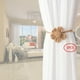 thumbnail image 5 of Cortina Atrás flores Cortina magnética Hebilla no perforada Conjunto de decoración de oficina en hogar creativa para dormit Macarena Tizbacks de cortina, 5 of 8