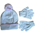 thumbnail image 2 of Disney Little Girl's Frozen Winter Beanie Hat and Glove Set, 2 of 2