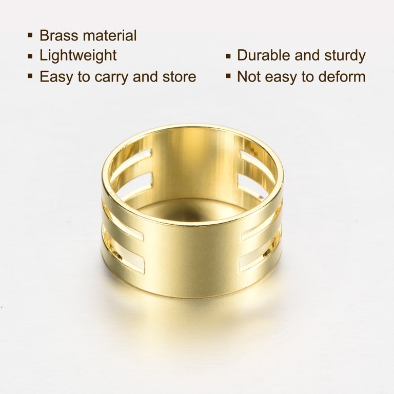 Brass Jump Ring Opener/Closer. With 4 slots for different wire thickness