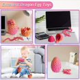 thumbnail image 6 of Easter Egg Dragon Egg 3D Printed Dragon Egg Articulated Dragon Dragon with Dragon Egg Fidget Dragon Egg Toy Executive Desk Toys Adults Fidget Dragon Toys (Red, 12''), 6 of 13