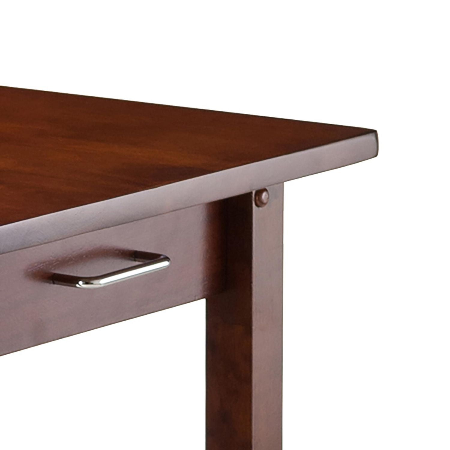 Winsome Sally Breakfast Table in Walnut finish
