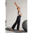 thumbnail image 5 of Pantalón ancho de cintura alta para yoga con bolsillos COPYLEAF negro XL, 5 of 5
