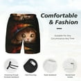 thumbnail image 5 of Haiem Animal Cat Mens Swim Trunks with Compression Liner 2 in 1 Swimming Shorts Stretch Swimwear Quick Dry,Board Shorts-3X-Large, 5 of 9