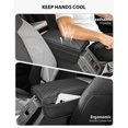 thumbnail image 7 of KBH Center Console Armrest Cover for Ford Bronco Accessories 2021-2026 2/4-door with Side Pockets, Leather Middle Console Lid Protector Cushion Pad, 7 of 7