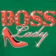 thumbnail image 3 of CafePress - Boss Lady Bling T Shirt - Women's Traditional Fit Dark T-Shirt, 3 of 4