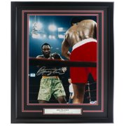 Joe Frazier Signed Framed 16x20 Boxing Photo PSA/DNA