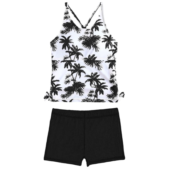 VUHXZWAF Girls Bathing Suit Side Drawstring Kids Swimsuits Swim Shorts Summer Beachwear Size 12-13 Years