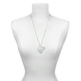 thumbnail image 3 of Delight Jewelry Silvertone Love Infinity Sign Let Things Go Fall Zoey Charm Necklace, 28", 3 of 4