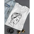 thumbnail image 3 of A Beautiful Woman Portrait T-Shirt Women -SPIdeals Designs, Female Large, 3 of 4