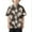 0-Brown3514, variant on Tiijoy Toddler Boys Hawaii Beach Shirt Summer Leisure Short Sleeve Button Down Shirt, Sizes 3-13