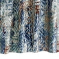 thumbnail image 2 of Fabric Mart Direct Artistic Velvet Fabric By The Yard, 9 Continuous Yards Ivory & Blue & Green Printed Velvet Fabric, Upholstery Fabric for Curtain/Drapery/Couch/Sofa, 2 of 9