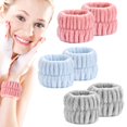 thumbnail image 1 of Muñequeras Wykodra de microfibra, 6 piezas, absorbentes para lavado facial, 1 of 7