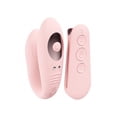 thumbnail image 1 of Loveline Charme Dual Motor Silicone Rechargeable G-Spot Cilitrol Vibrator with Remote Control, Pink, 1 of 4
