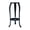 Black, variant on 2-Tier Plant Stand, Heavy Duty Metal Planter Holder Indoor Outdoor, Round Potted Supports Rack, Corner Display Shelf for Living Room Garden Balcony Decor, 9.4" W, 20.4" H,White