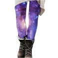 thumbnail image 5 of BLTIBY Leggings for Women High Waist Tummy Control Yoga Pants Star Printed Workout Soft Fashion Casual Trousers Multicolor 2 L, 5 of 7