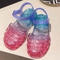 thumbnail image 7 of JAJAHO Jelly Sandals For Girls Open Toe Princess Summer Dress Shoes Fisherman Water Beach Flat Sandals For Kids Toddler Trendy Shoes, 7 of 7