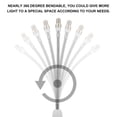 thumbnail image 5 of Pcs Light Bulb Lamp Holder Bendable Extension Socket Extender Adaptor 29.5cm, 5 of 5