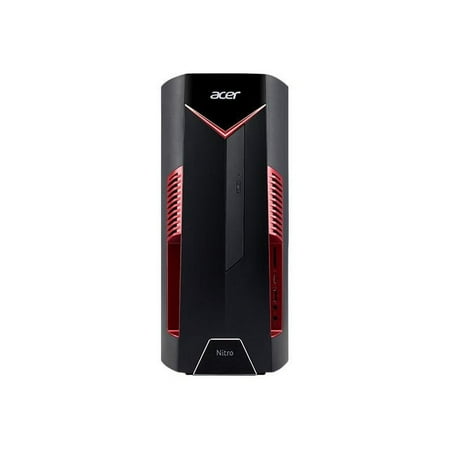 Acer Nitro 50 N50-610 - Tower - Core i5 10400 / 2.9 GHz - RAM 8 GB - SSD 512 GB - GF GTX 1650 - GigE - WLAN: Bluetooth 5.0, 802.11a/b/g/n/ac/ax - Win 10 Home 64-bit - monitor: none