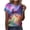 Multicolor 4, variant on Cute Summer Tops for Women Plus Size Women's Tops Plus Size Womens Short Sleeve Tops Pink T Shirts for Women Clearance Items Under 5 Dollars