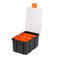 thumbnail image 6 of F-156D Portable Plastic Tool Parts Box Suitcase Electrician Tool Box, 6 of 7