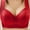 Red, variant on Bras for Womens,loopsun Woman Color Thin And Steel Hoop Gathered Breathable Underwear For Daily Bras