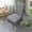 Dark Gray, variant on Dining Chair Cover Stretch Parsons Chair Slipcover Skirted Integrated Seat and Back Protector Textured Durable Fabric Soft Blue Seat Cover for Home Dining Room Kitchen Banquet