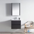 thumbnail image 5 of Valencia 24" w/ Medicine Cabinet (Silver Grey), 5 of 7