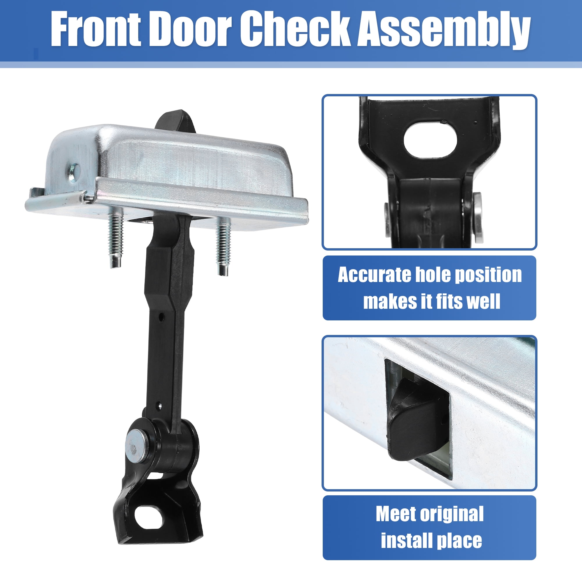 Unique Bargains Front Door Check for Chevrolet for GMC for Cadillac Left Right