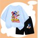 thumbnail image 3 of Conjunto de verano de 2 a 12 años para niños, ropa de pareja de Sonic, camiseta, traje para niños 2024, ropa para niñas, top para madres y niños, 3 of 5