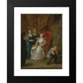 thumbnail image 2 of John Vanderbank 18x24 Black Modern Framed Museum Art Print Titled - A Scene from Don Quixote (Vol.Ii, Ch.Xxiii) (Between 1730 and 1736), 2 of 5