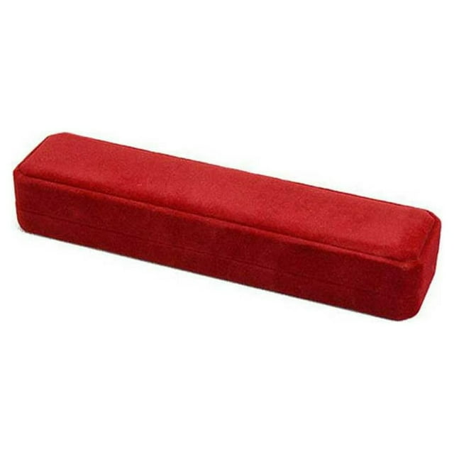 Jewelry Gift Box Velvet Rectangular Necklace Ring Bracelet Storage Case Festival Holiday Packaging Show Organizing Gray