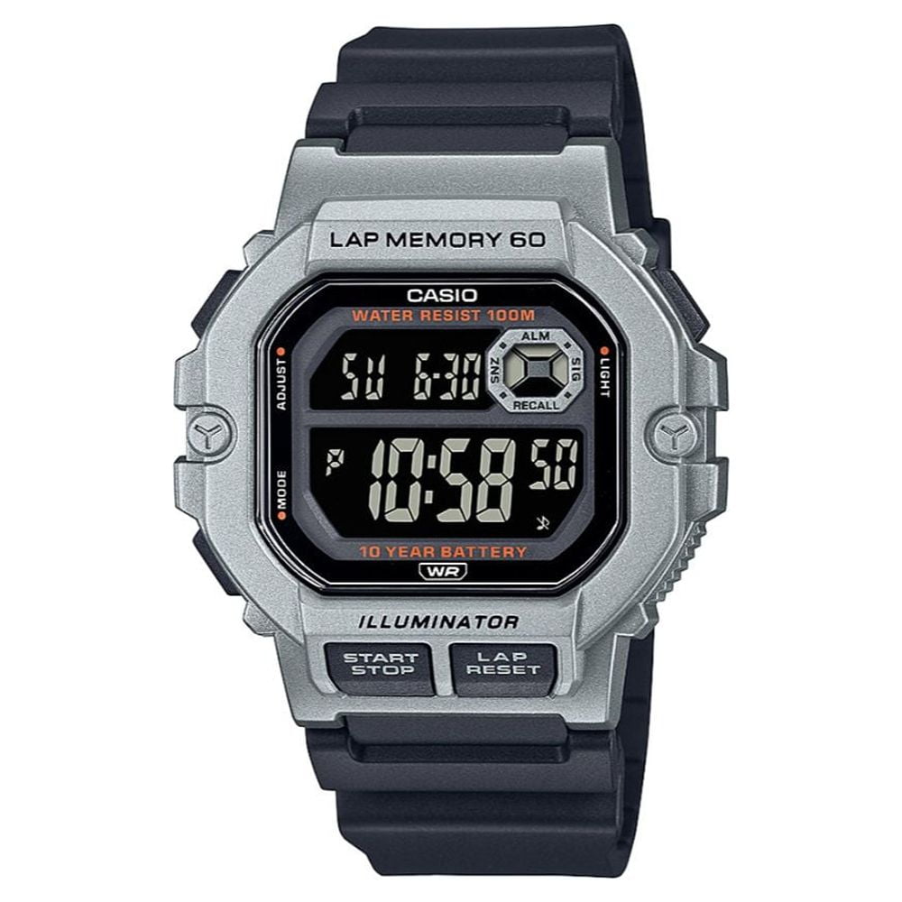 Casio Men s 60-Lap Sport Watch WS1400H-1BV