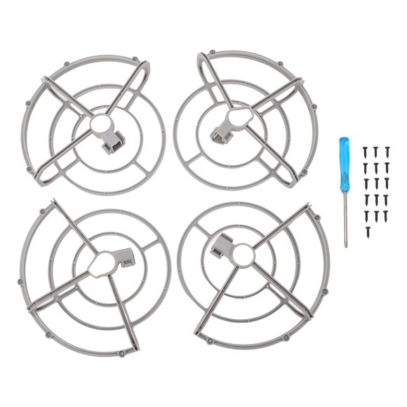 Protector de hélice para drones, protector de hélice para drones, protectores de cuchillas de apoyo grises, protector de hélice para drones, mejore su experiencia