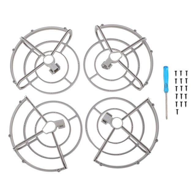 Protector de hélice para drones, protector de hélice para drones, protectores de cuchillas de apoyo grises, protector de hélice para drones, mejore su experiencia