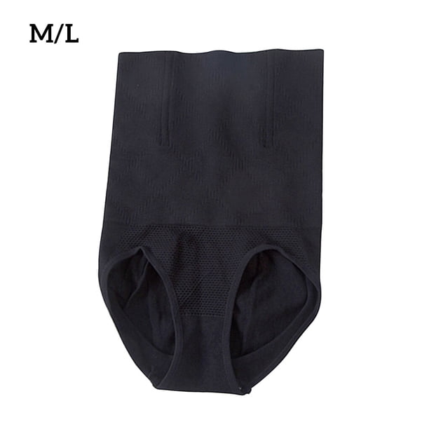 Jumpingount Mujeres Fajas Cintura alta Body Control Slimmer Body Hip Lifter Briefs Ropa interior negro M/L