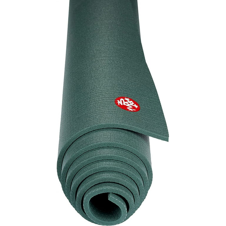 Manduka PRO Yoga Mat - Multipurpose Exercise Mat for Yoga, Pilates, Home  Workout, Built to Last a Lifetime, 6mm Thick Cushion for Joint Support and  Stability Black Sage 71 x 26 