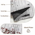 thumbnail image 6 of Large Area Rugs for Living Room Bedroom, Texas Star Retro 8'x10' Rug Washable Carpet Runner Indoor Outdoor, Vintage Red Wooden Berry Non Slip Floor Mats Rug for Kitchen, Patio, 6 of 8