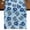 Blue, variant on Navy Blue Flowers Burlap Cotton Table Runner 13x90 Inches Long, Sky Blue Summer Rustic Wood Grain Farmhouse Table Runners, Outdoor Dining Table Decor for Baby Shower/Party/Wedding