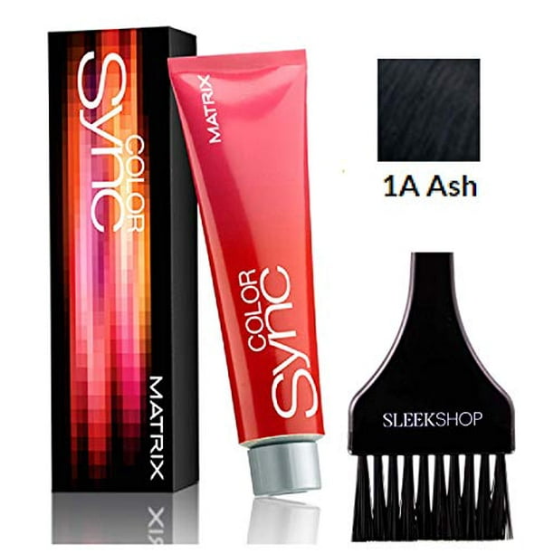 Matrix COLOR SYNC Ammonia-Free DEMI-PERMANENT Hair Color (w/Sleek Tint Brush) Colorsync Haircolor Dye (10N Extra Light Blonde Neutral) - Matrix COLOR SYNC Ammonia-Free DEMI-PERMANENT Hair Color (w/Sleek Tint Brush) Colorsync Haircolor Dye (10N Extra Light Blonde Neutral) -