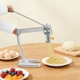thumbnail image 4 of Manual Pasta Makers, Pasta Maker Machine, 7 Interchangeable Molds, Noodle Maker Machine, Durable, for Homemade Pasta, Kitchen, 4 of 11
