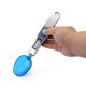 thumbnail image 4 of Báscula electrónica compacta para cocina con cucharas desmontables, precisión de 0.1g, ideal para medir té, especias y más. Pantalla LCD clara, 4 unidades de peso, funciona con 2 pilas AAA. Diseño, 4 of 7