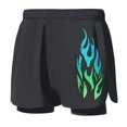 thumbnail image 2 of CYiJun Men's Swim Trunks with Compression Liner, Quick Dry Stretch Swimming Shorts Bathing Suits Swimwear, 2 of 4