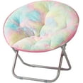 Heritage Club 23" Kids Rainbow Plush Saucer Chair