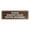 Walnut, variant on Standard Please Remove Shoes Before Entering Sign(Walnut) - Medium