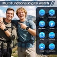 thumbnail image 3 of SKMEI Mens Digital Watch Sports Waterproof Watches Large Face Military Watch with Stopwatch Back Light Alarm, 3 of 9