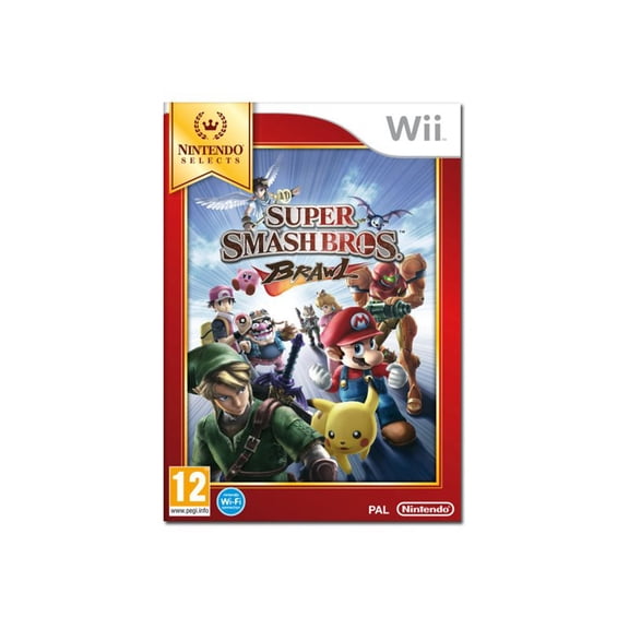 Super Smash Bros Brawl, by Nintendo for Nintendo Wii, Physical, Action Role-Playing Game