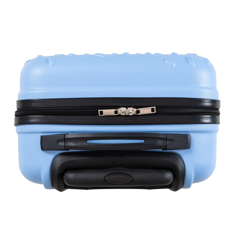 BBC Bluey Kids 20-Inch Hardside Luggage, Light Blue photo 5